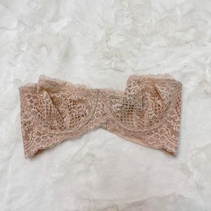 FREE PEOPLE LACE CORSET BRA